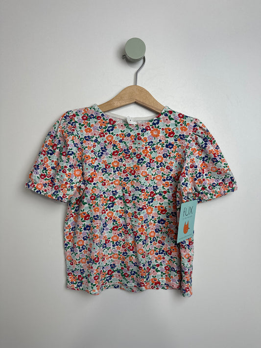 T-SHIRT BLÜMCHEN• 122 • ZARA