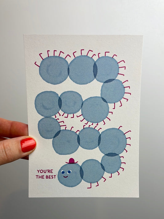 you´re the best • Postkarte