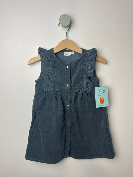 VELOURS KLEID • 80 • NAME IT