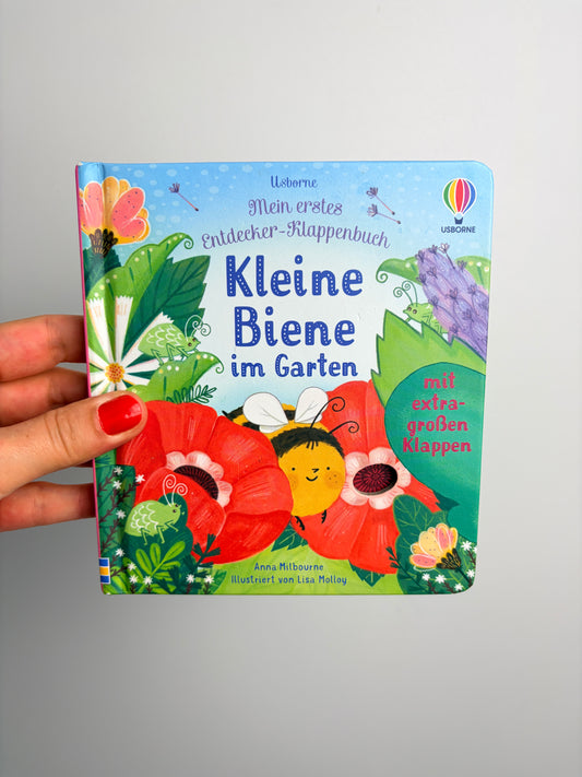PAPPBUCH • KLEINE BIENE IM GARTEN • USBORNE