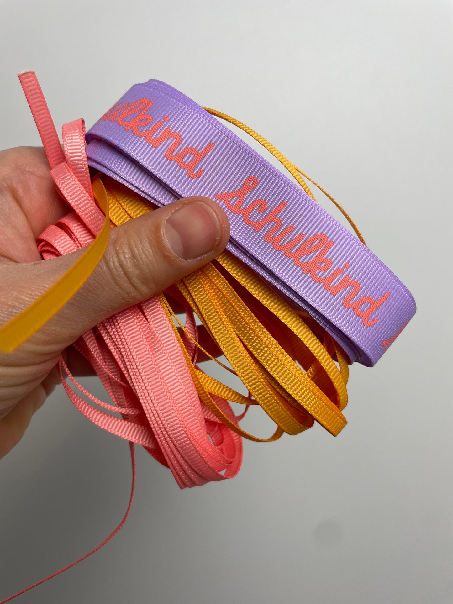 Schulkind Geschenkband-Set • Flieder