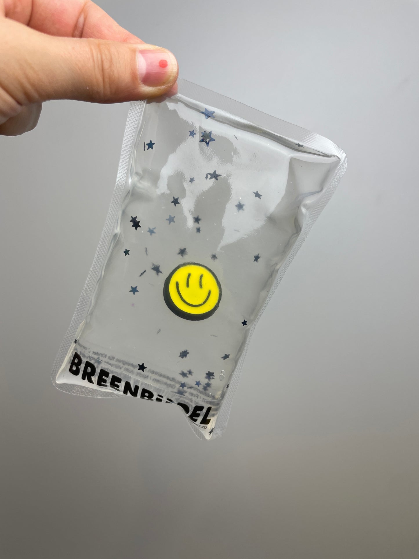 Kühlpack Smiley gelb