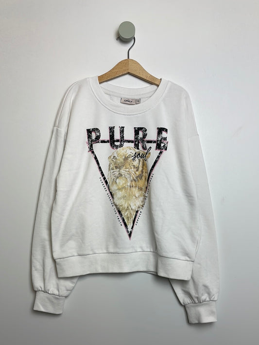 Sweatshirt Tiger - 146 - only