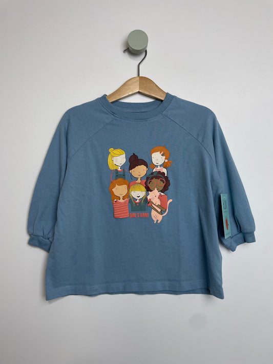 T-Shirt Girls Gang • 110 • vertbaudet
