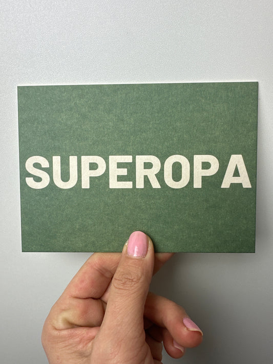 POSTKARTE • SUPEROPA