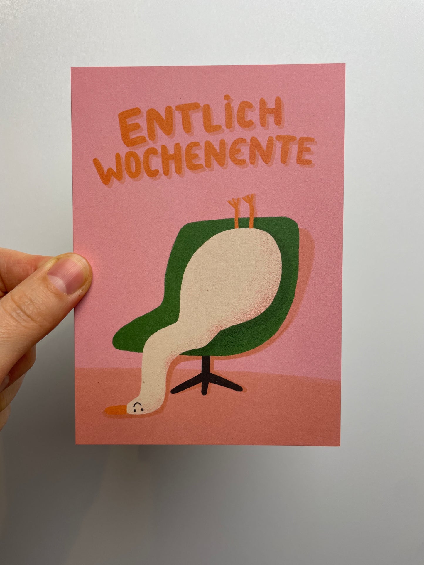 Entlich Wochenente • Postkarte