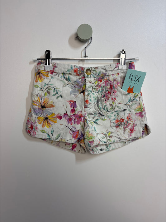 Shorts mit Blumen • 128 • zara