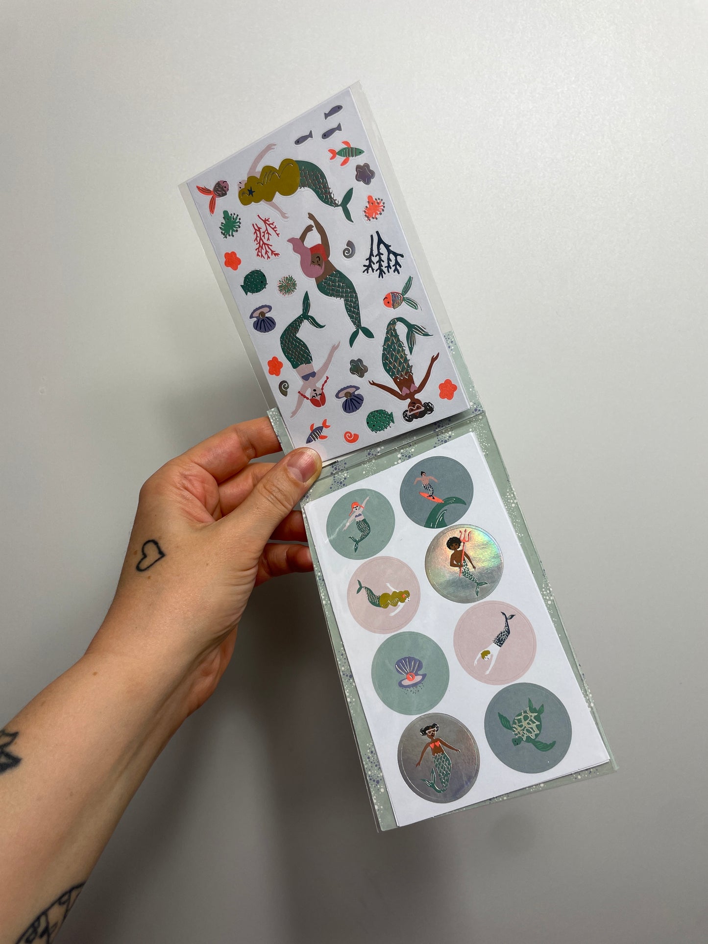 Paper Poetry • Sticker Mermaid Meerjungfrauen • 70 Stück