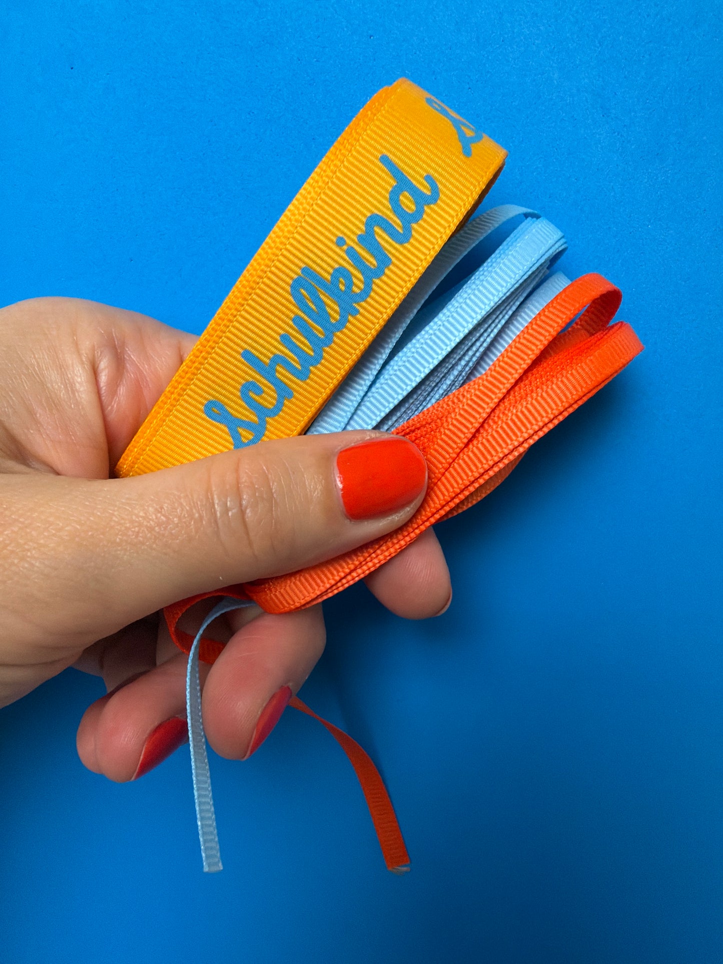 SCHULKIND GESCHENKBAND SET • GELB
