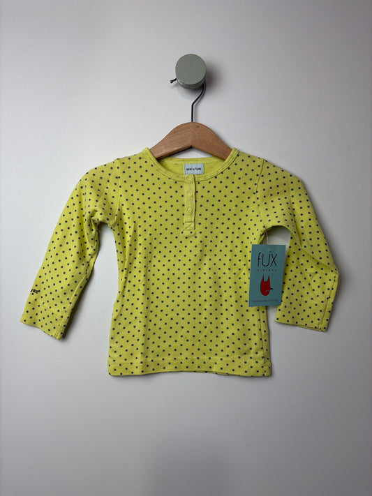 LANGARMSHIRT STERNCHEN • 74 • MINI A TURE