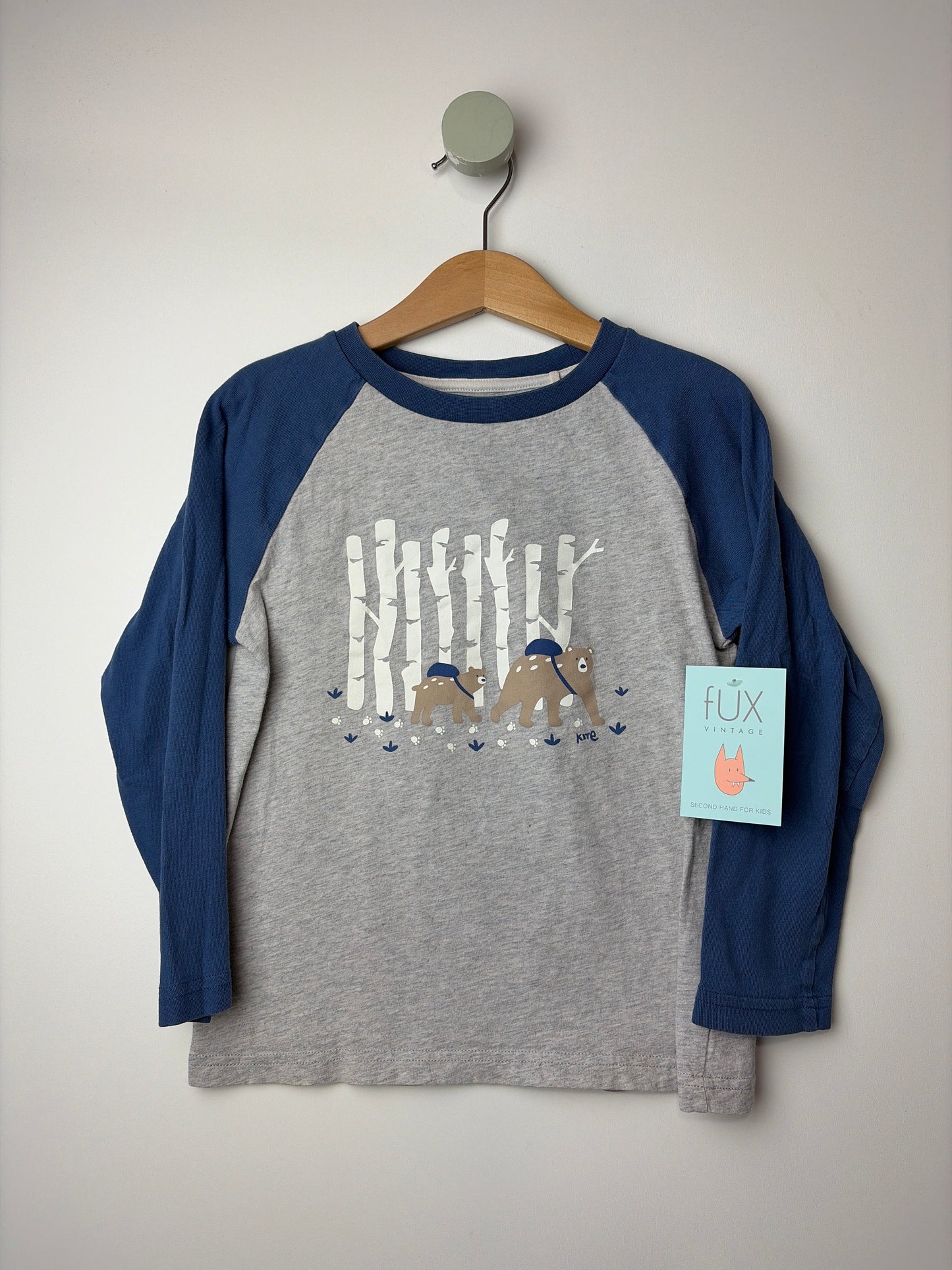 LANGARMSHIRT BÄREN • 110 • KITE