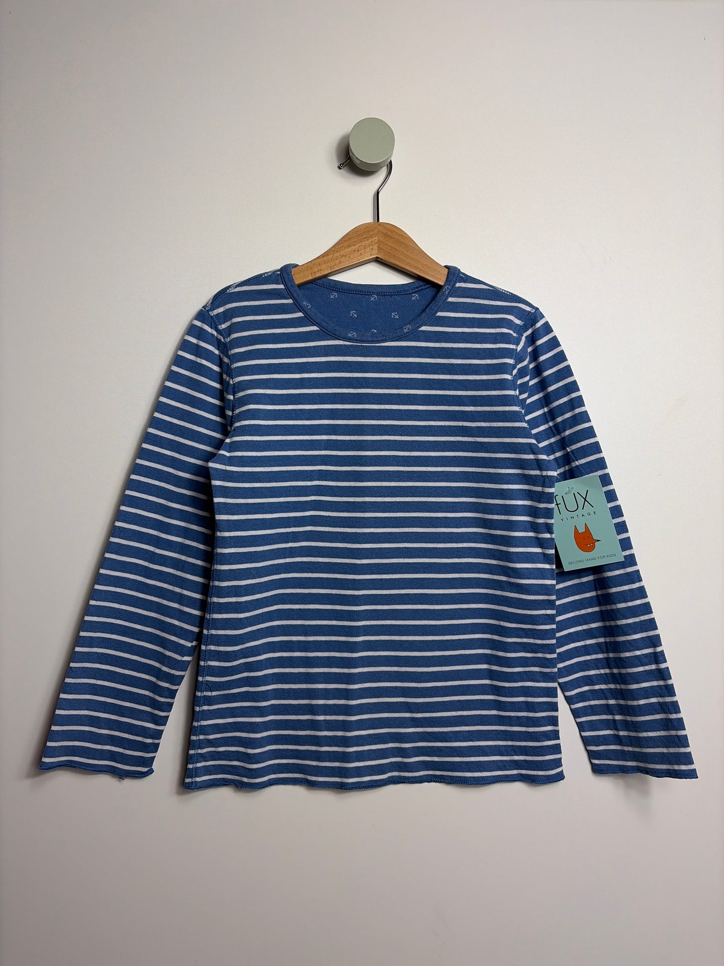 WENDE LANGARMSHIRT STREIFEN / ANKER • 116