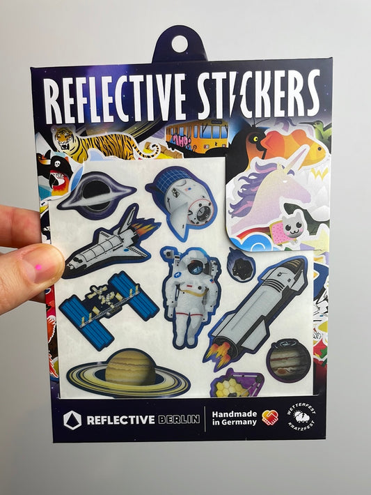 Reflective Sticker KID Set • Space