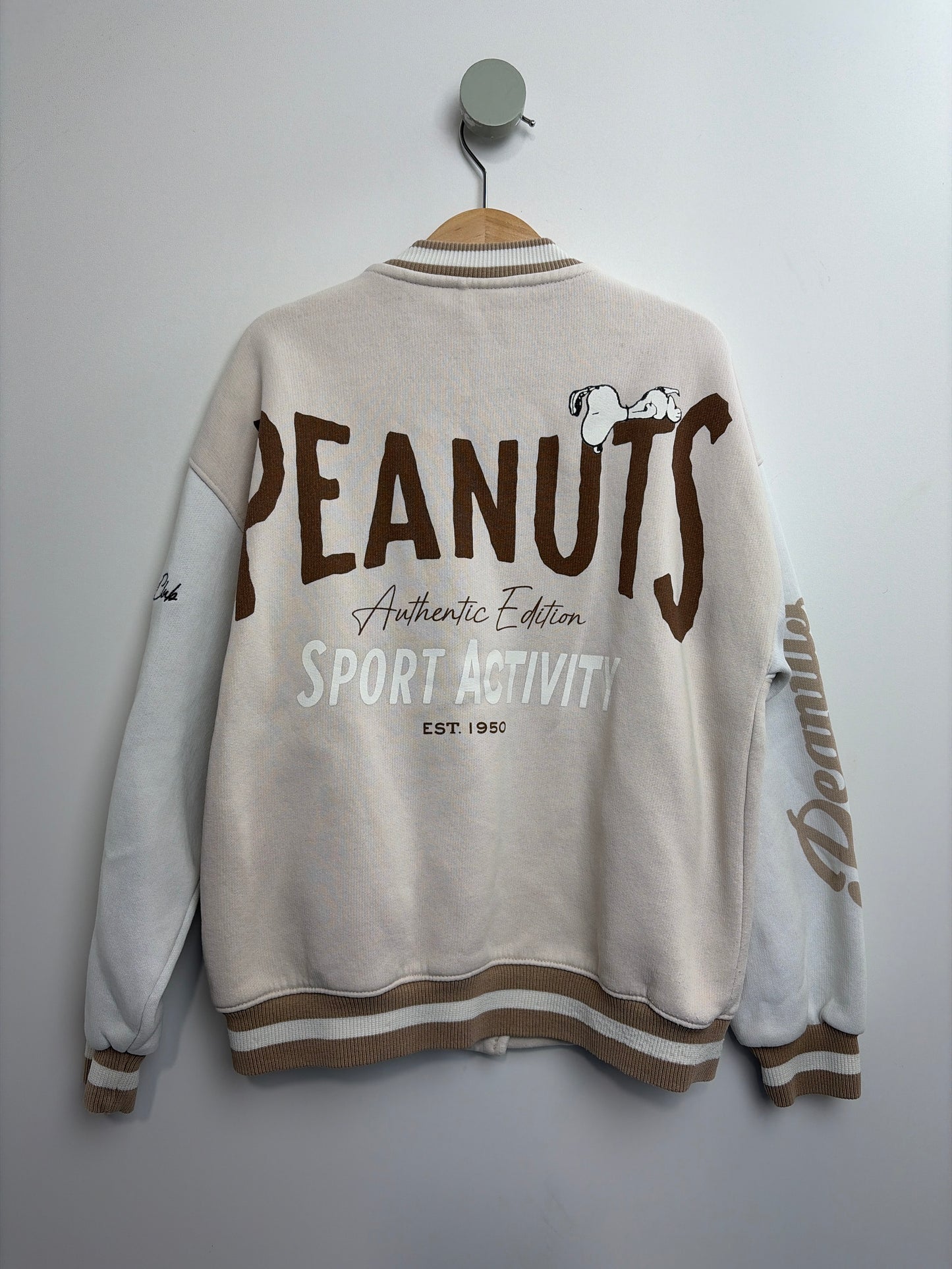 SWEAT BASEBALLJACKE PEANUTS • 128 • ZARA