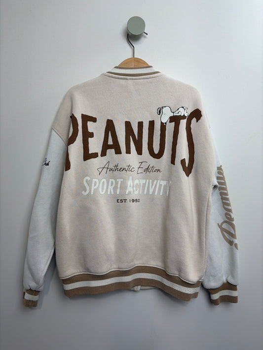 SWEAT BASEBALLJACKE PEANUTS • 128 • ZARA