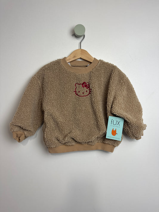 TEDDY SWEATSHIRT KITTY • 86 • ZARA