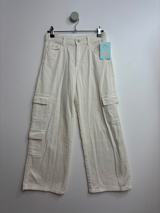 Cargo Jeans Wide Leg • 140 • h&m