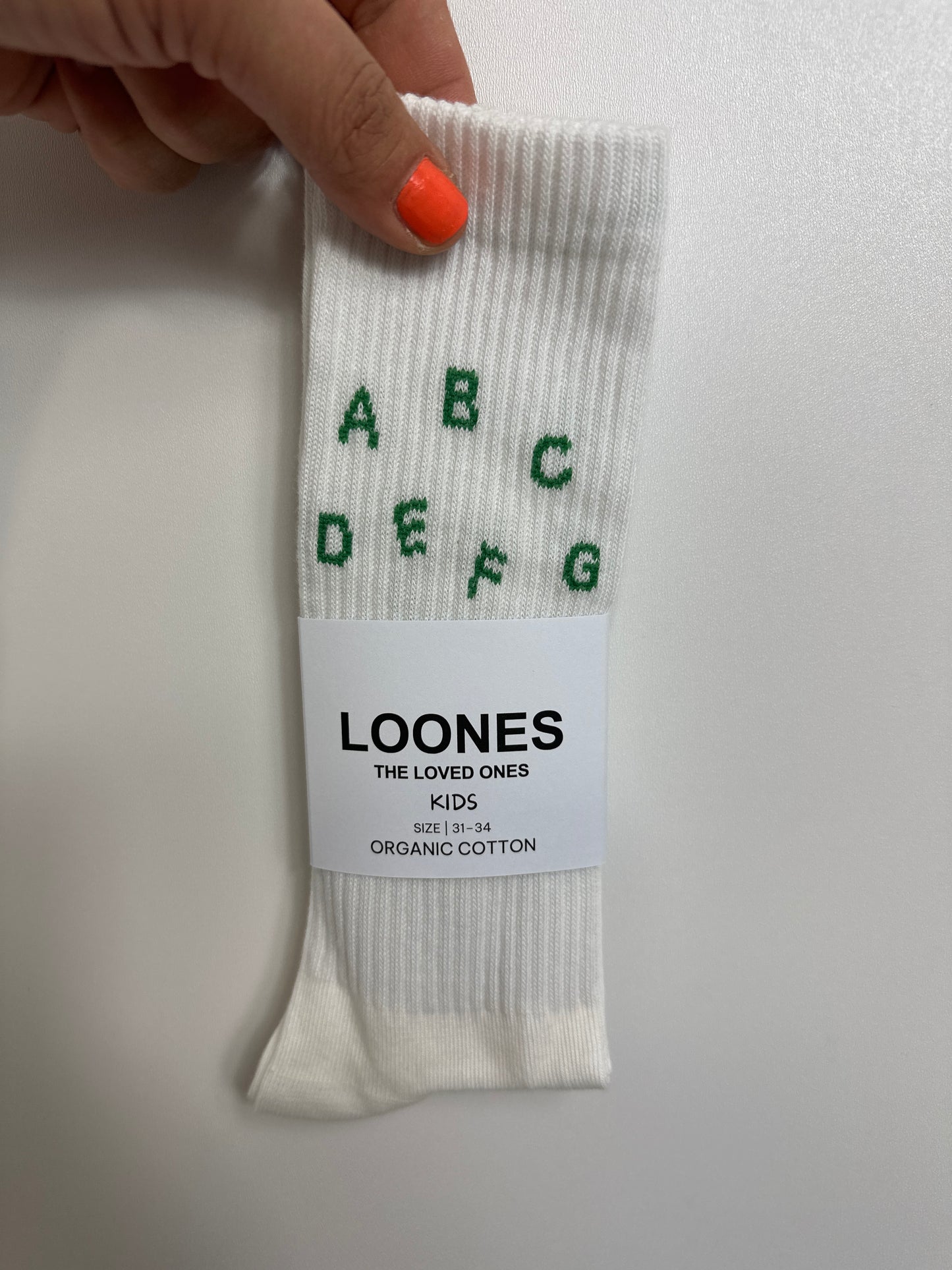 SOCKEN • ABC • GRÜN