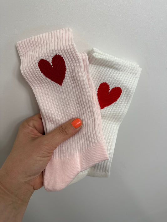 SOCKEN THE BIG HEART • 2 PACK • SOFT BLUSH