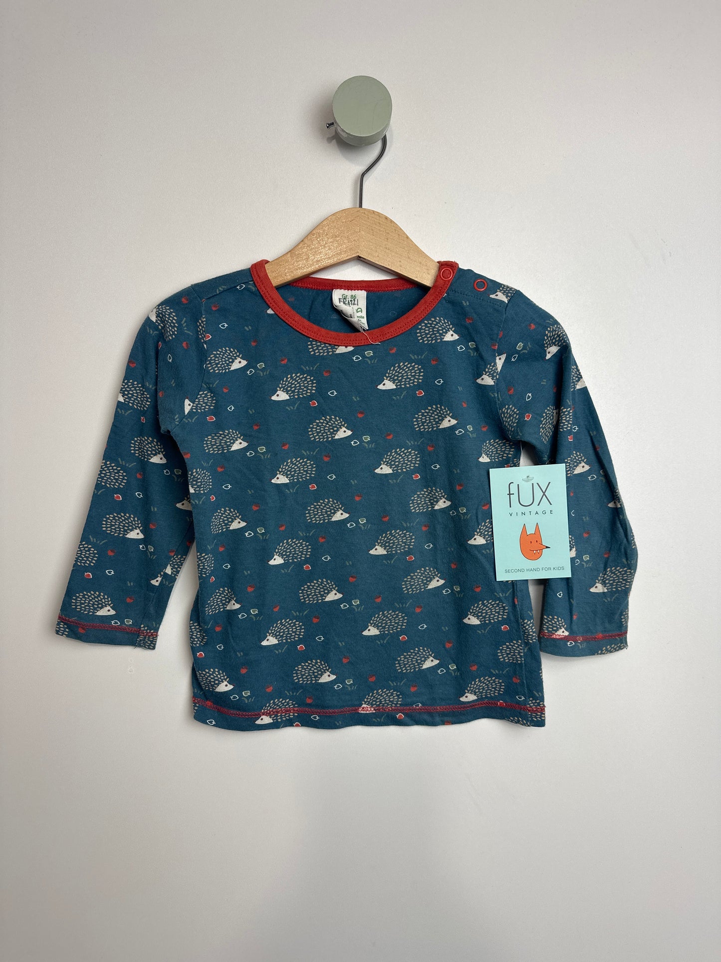 LANGARMSHIRT IGEL • 80 • ALANA