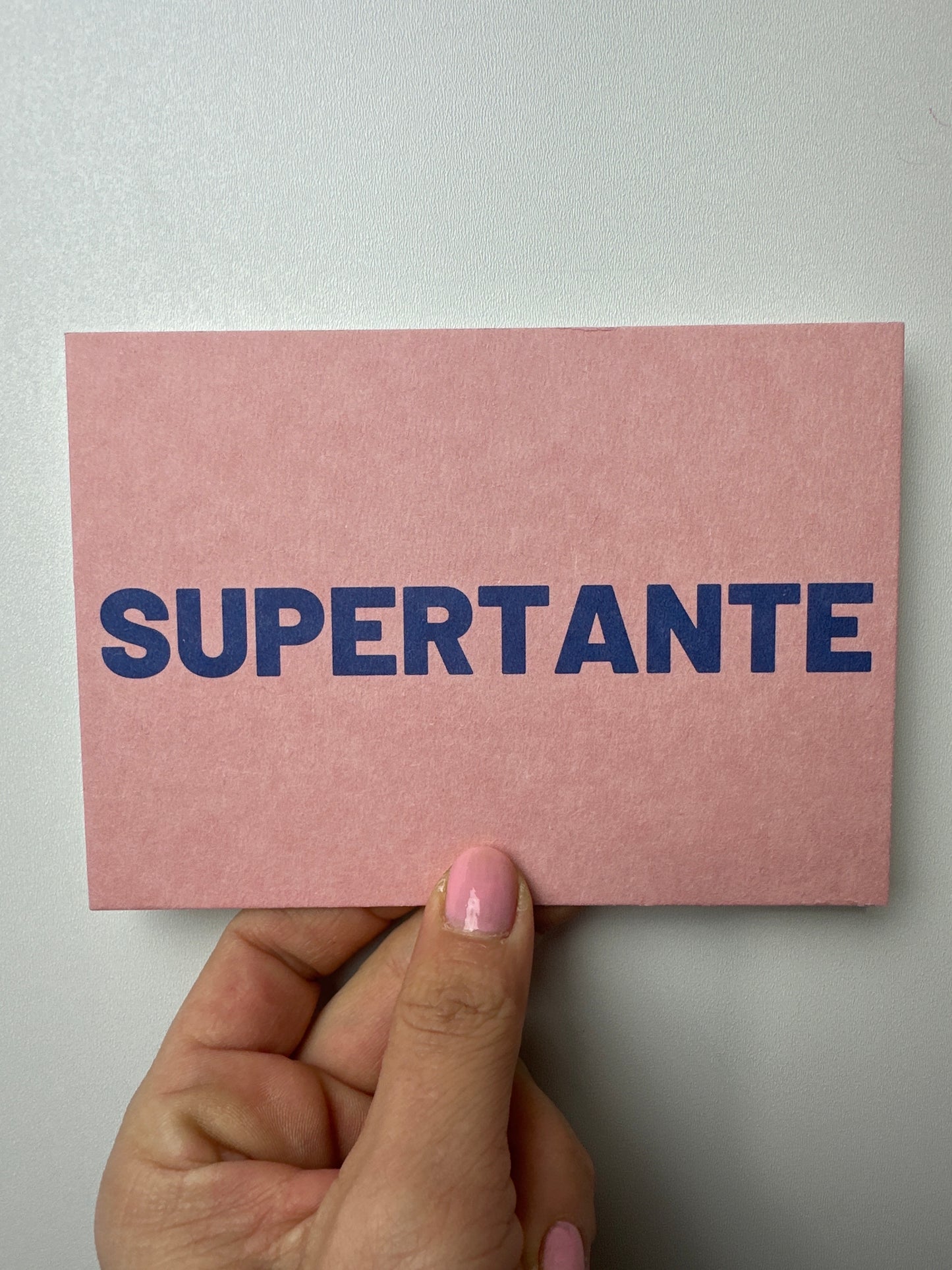 POSTKARTE • SUPERTANTE