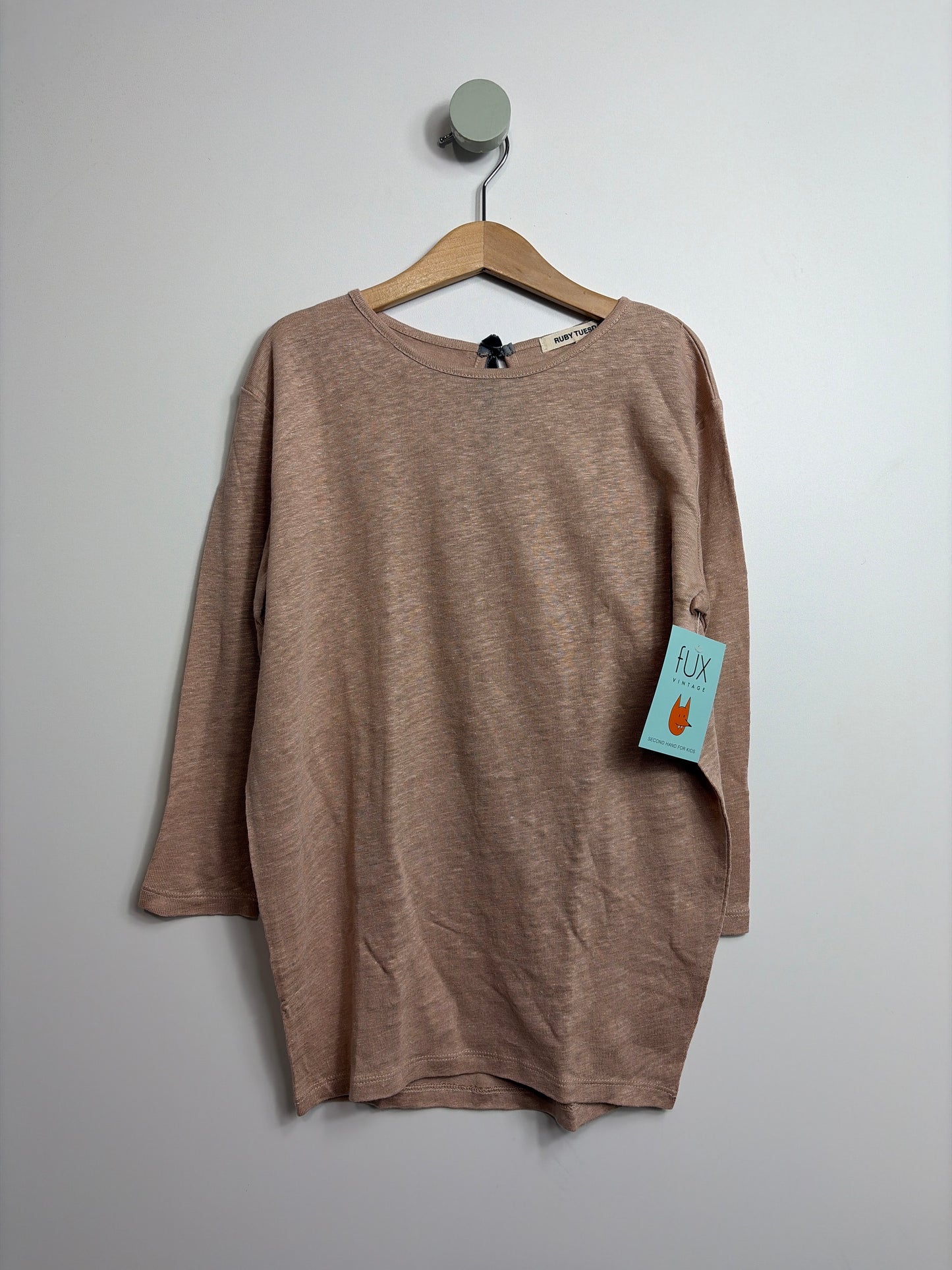 LEINEN LANGARMSHIRT • 128 • RUBY THUESDAY