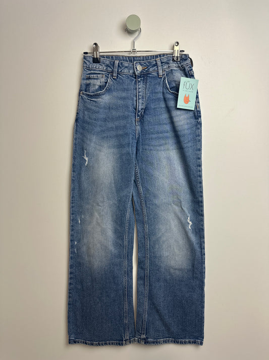 BAGGY JEANS USED LOOK • 152 • H&M