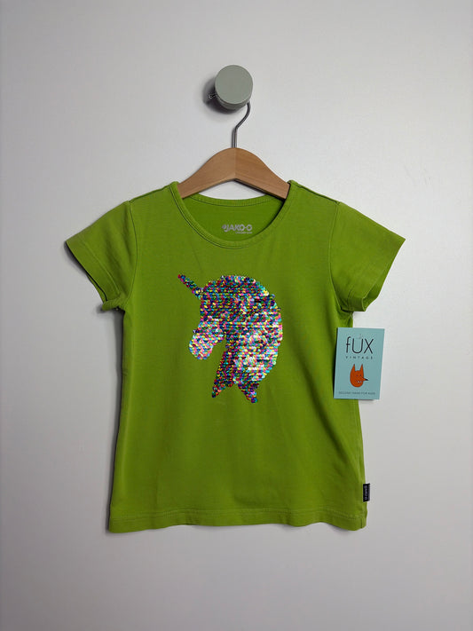T-SHIRT EINNHORN PAILLETTEN • 104 • JAKOO