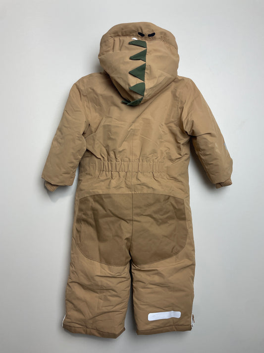 Schneeanzug mit Dinomütze• 74 • tcm