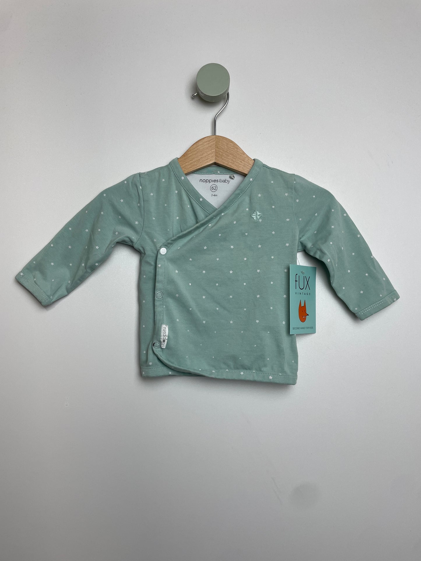 Wickelshirt Sternchen • 62 • noppies