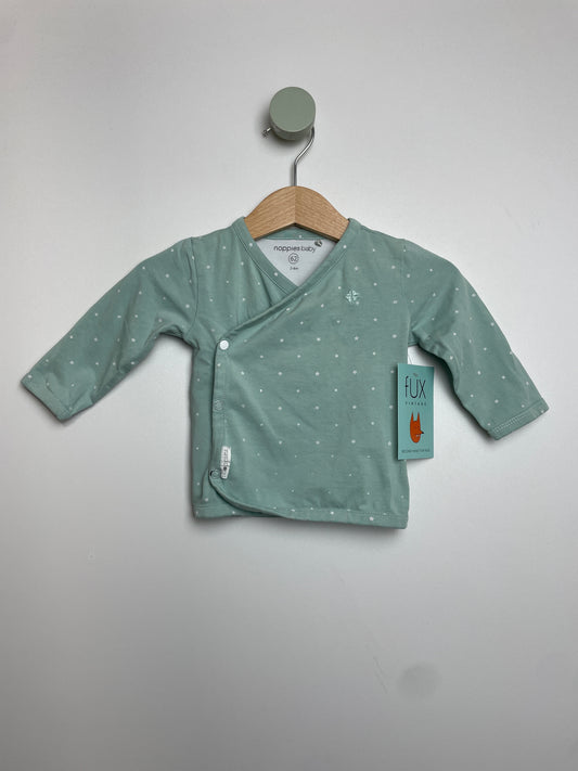 Wickelshirt Sternchen • 62 • noppies