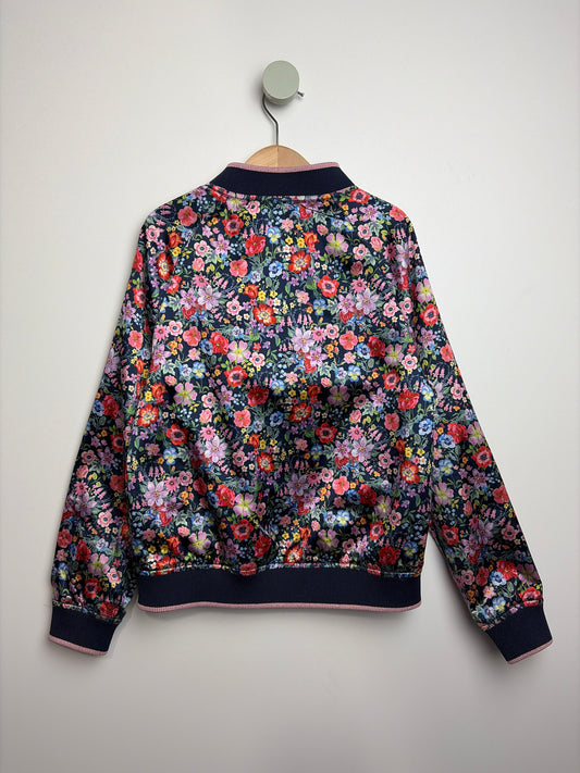 SATIN BLOUSON BLÜMCHEN • 140 • H&M