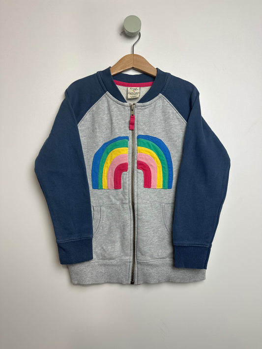 Sweatjacke Regenbogen • 110 • frugi
