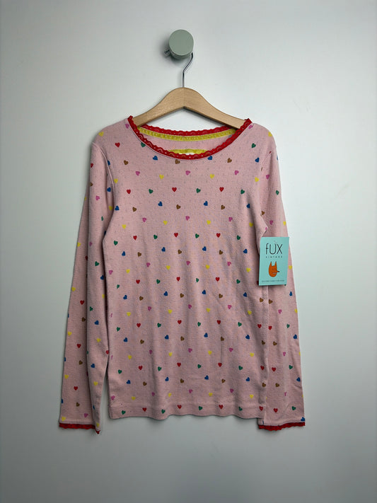 LANGARMSHIRT HERZCHEN • 152 • MINI BODEN