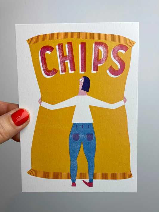 chips • Postkarte