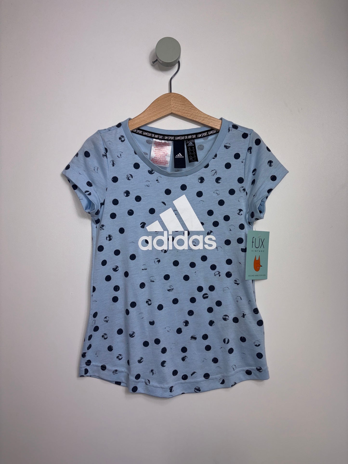 T-SHIRT PUNKTE • 128 • ADIDAS