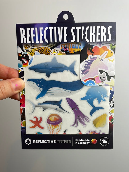 Reflective Sticker KID Set • Aqua