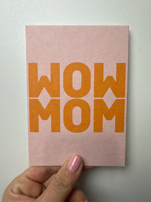 POSTKARTE • WOW MOM
