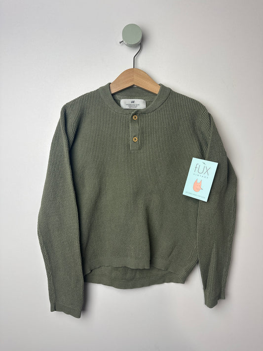LANGARMSHIRT WAFFELPIQUE• 122 • H&M