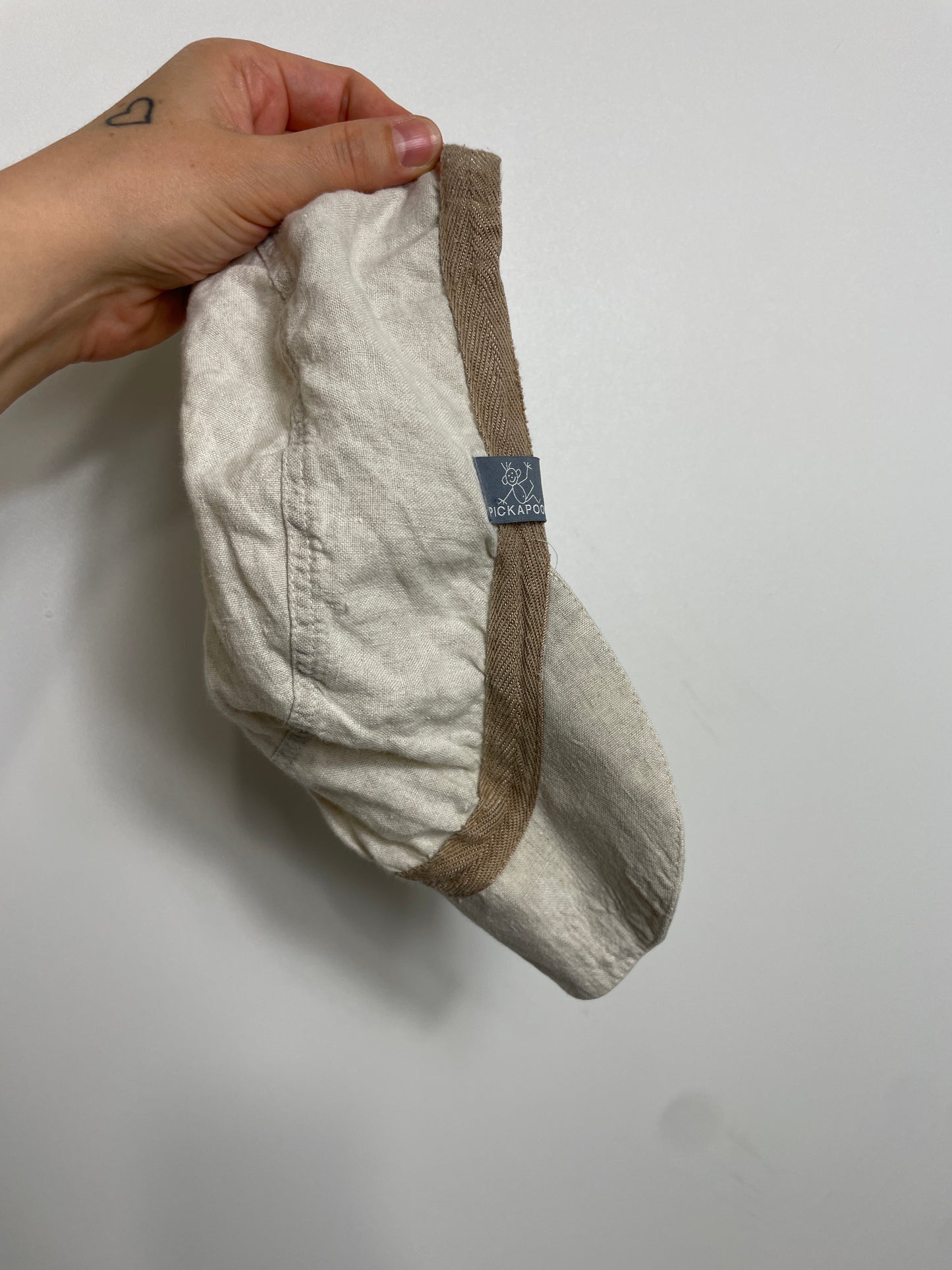 Michelmütze Leinen • Kopf 54 • pick a pooh