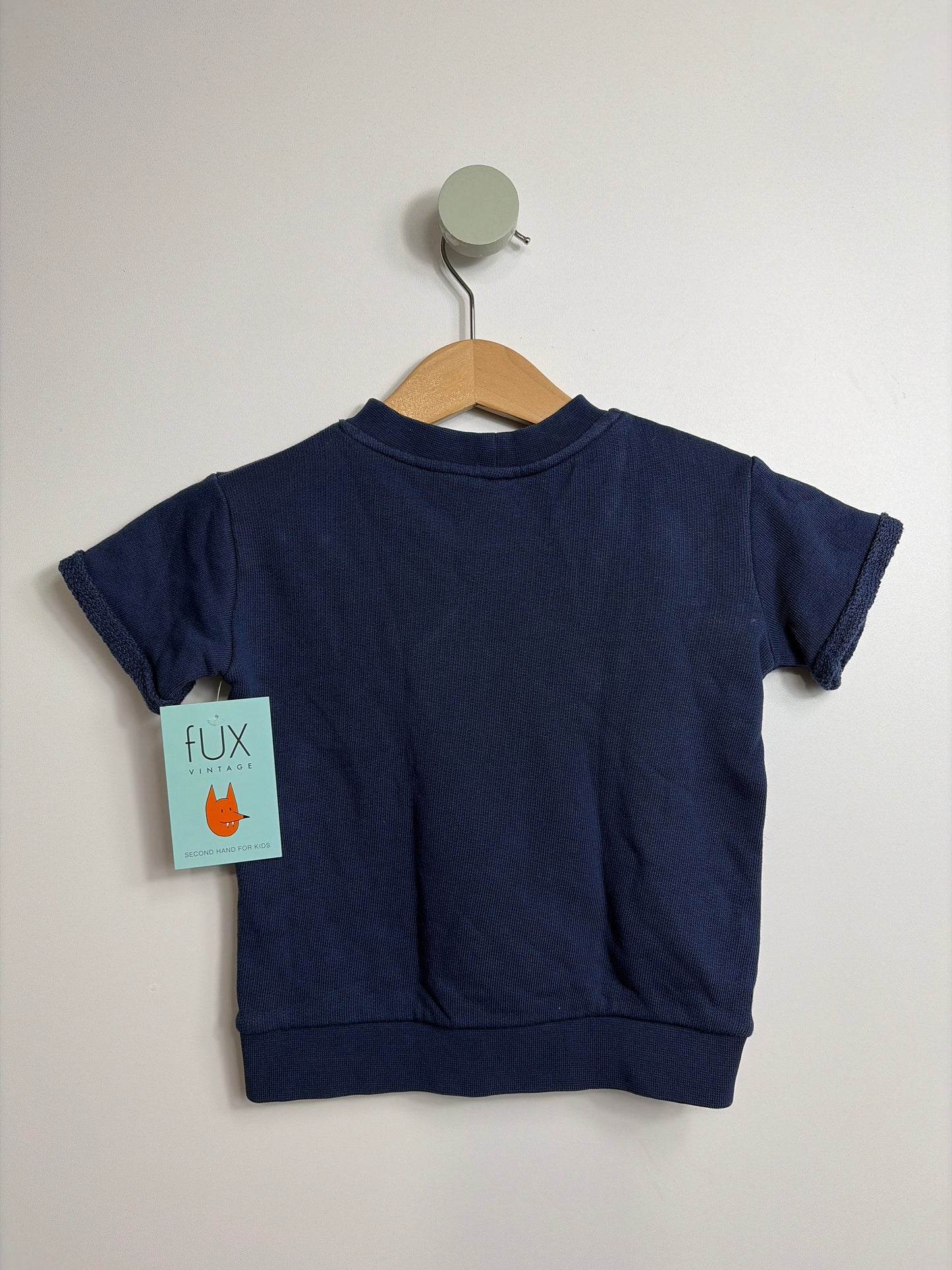 SWEATSHIRT MIT KURZEN ÄRMELN • 80 • WILD IM HERZEN