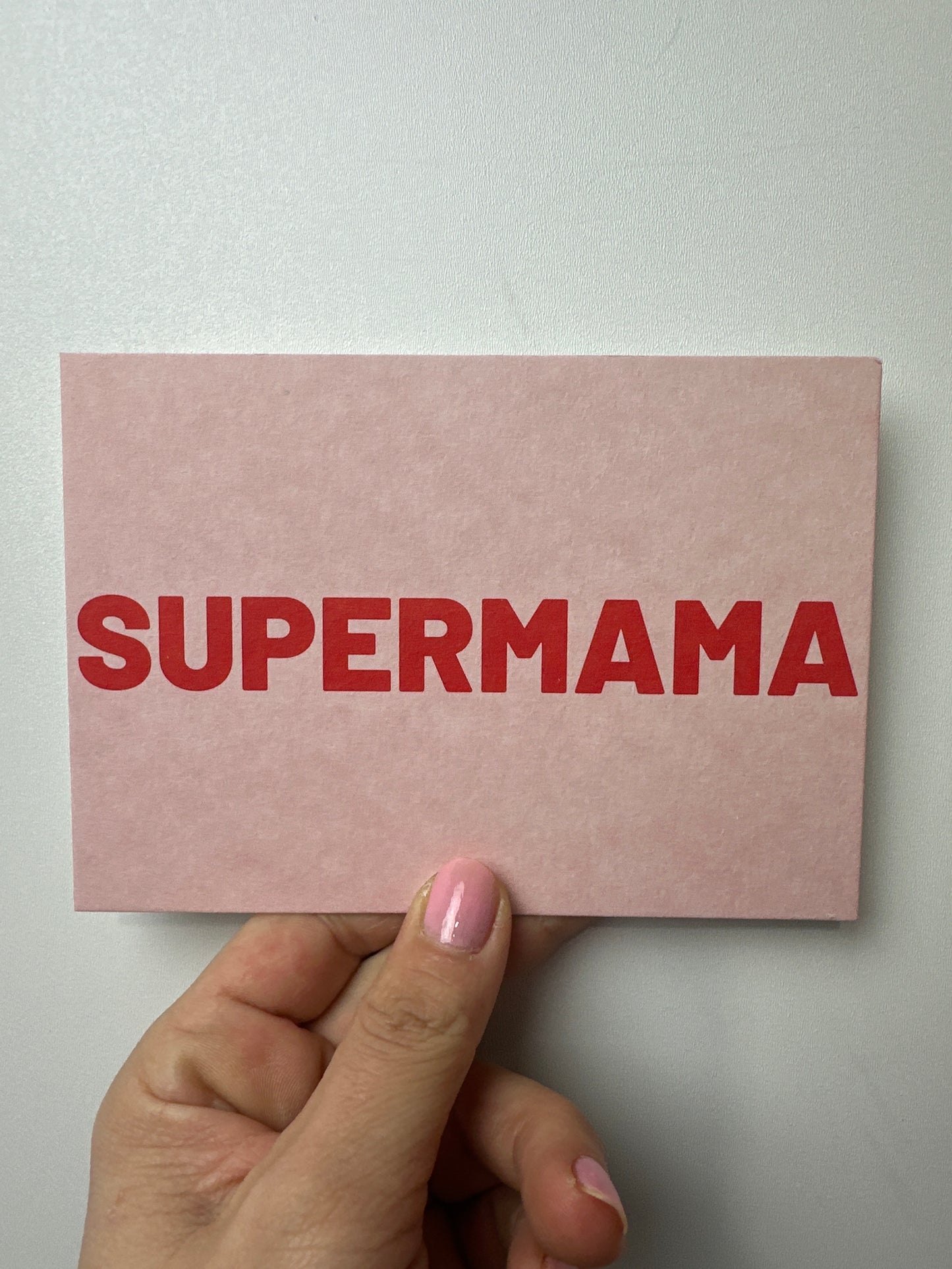 POSTKARTE • SUPERMAMA