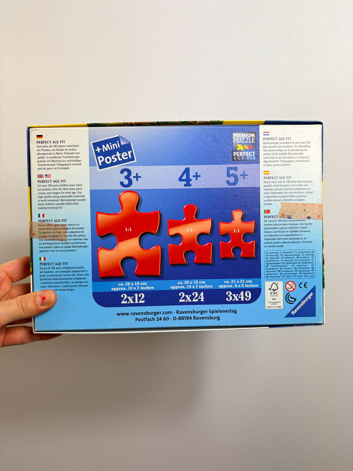 PUZZLE • TIERE • RAVENSBURGER