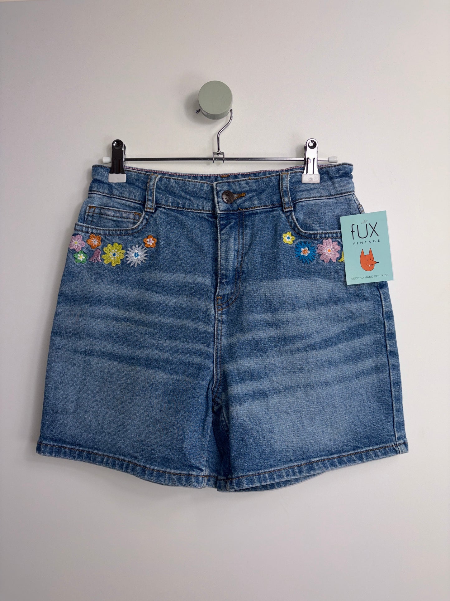 BESTICKTE JEANSSHORTS • 158 • MINI BODEN