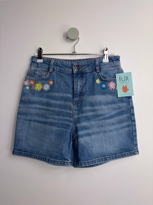 BESTICKTE JEANSSHORTS • 158 • MINI BODEN