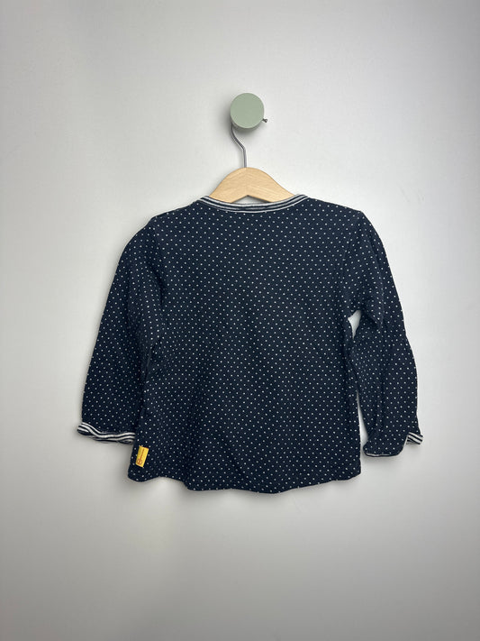 Longsleeve Pünktchen • 86 • steiff