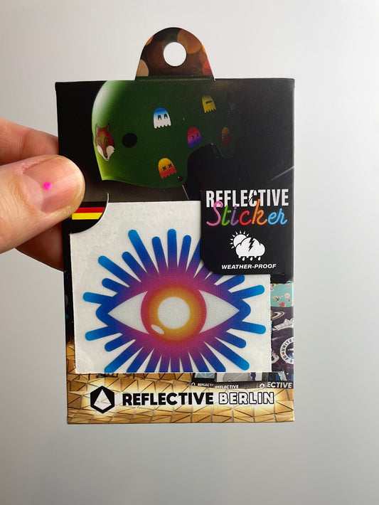 Reflective Sticker • Eye Rainbow