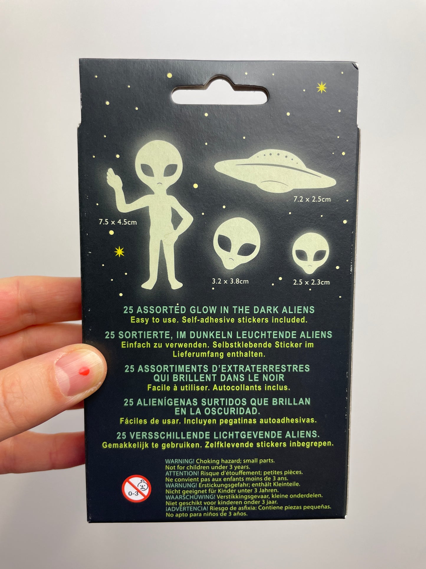 Wandsticker • Aliens • Glow in the Dark