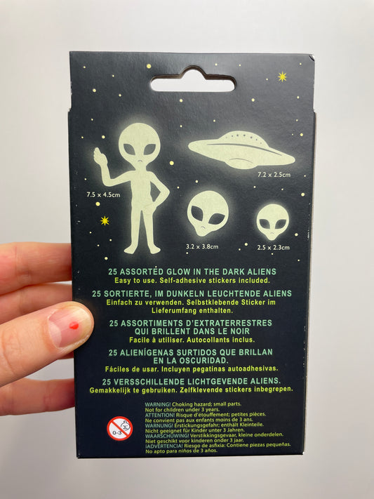Wandsticker • Aliens • Glow in the Dark