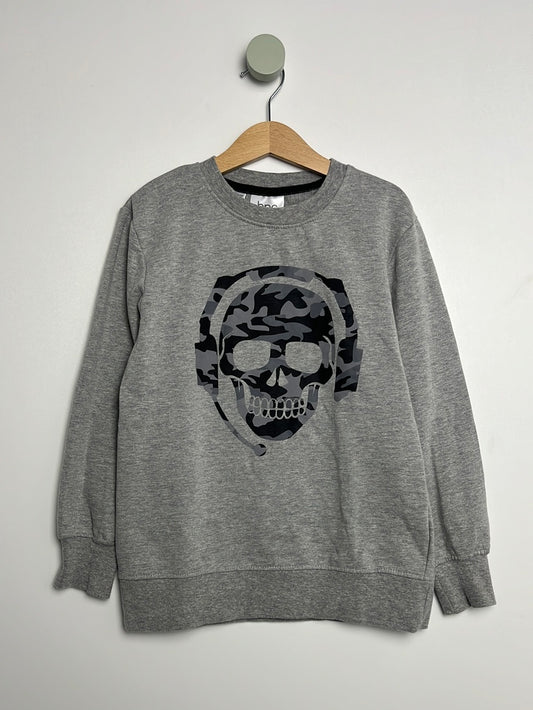 Sweatshirt Totenkopf - 128 - bonbrix